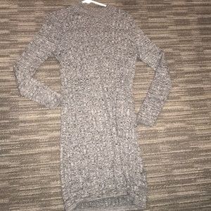 Abercrombie & Fitch Gray Sweater Dress